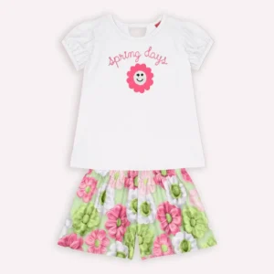 Conjunto Infantil Menina Dias de Primavera Kyly