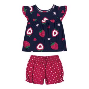 Conjunto infantil menina moranguinho kyly