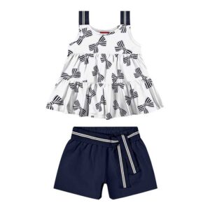 Conjunto infantil menina laço kyly