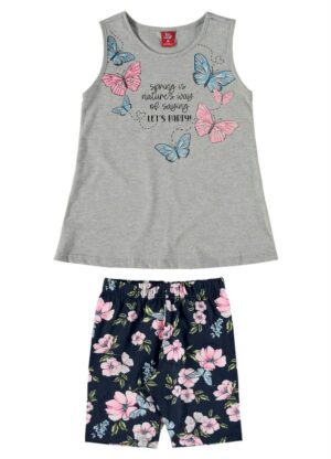 Conjunto Infantil Menina Bee Loop