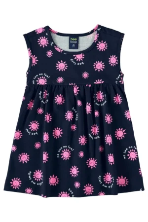 Vestido Infantil Menina Bee Loop