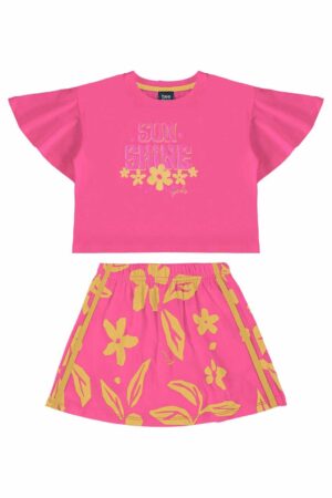 Conjunto Infantil Menina Bee Loop