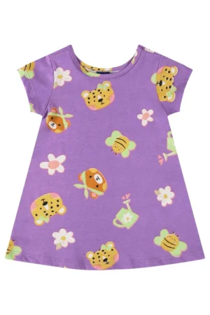 Vestido Infantil Menina Bee Loop