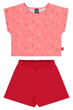 Conjunto Infantil Menina Bee Loop