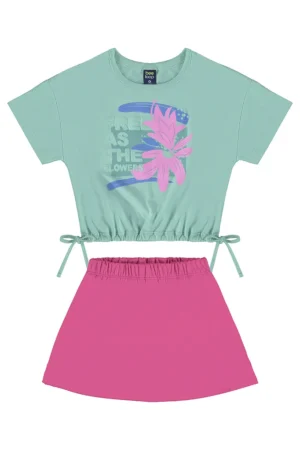 Conjunto Infantil Menina Bee Loop