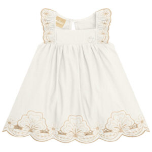 Vestido Infantil Menina com Calçinha Bordado Milon