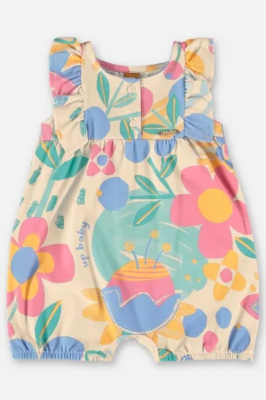 Macaquinho Infantil Menina Up Baby
