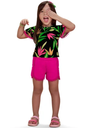 Conjunto Infantil Menina Nanai