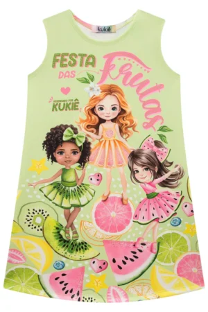 Vestido Infantil Menina Kukiê
