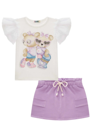 Conjunto Infantil Menina Kukiê