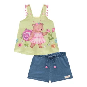 Conjunto Infantil Menina Kukiê