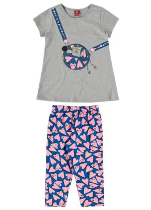 Conjunto Infantil Menina Bee Loop