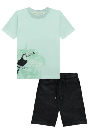 Conjunto infantil menino luc.boo