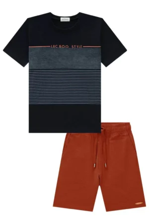 Conjunto infantil menino luc.boo
