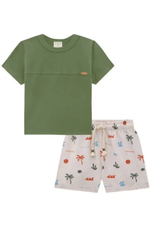 Conjunto infantil menino luc.boo