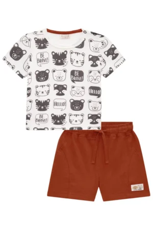 Conjunto infantil menino luc.boo