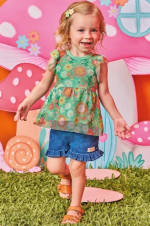 Conjunto Infantil Menina Kukiê