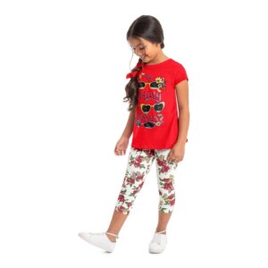 Conjunto Infantil Menina Bee Loop