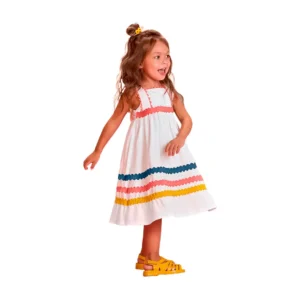 Vestido tropicalia nanai branco
