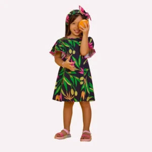 Vestido Infantil Menina Nanai