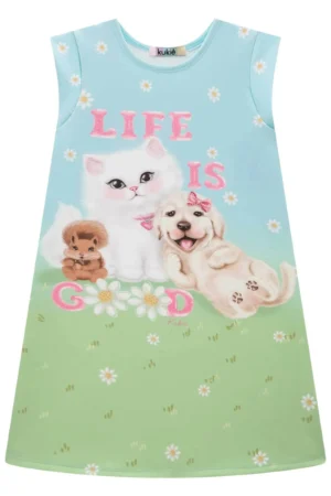 Vestido Infantil Menina Kukiê