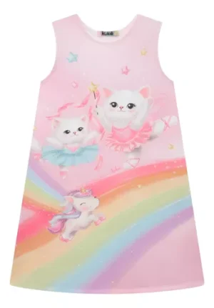 Vestido Infantil Menina Kukiê