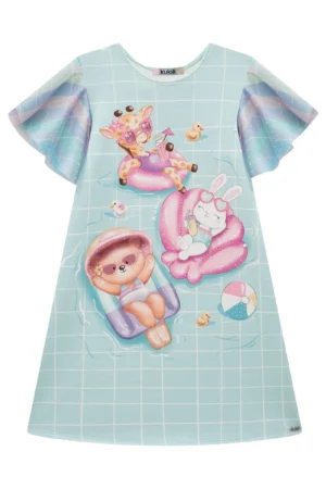 Vestido Infantil Menina Kukiê