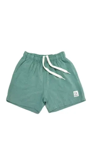 Short Infantil Menino Verde Ogochi